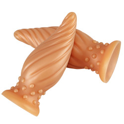 DarkSil Plug Spiral Pik L 18.5 x 7.2cm Or